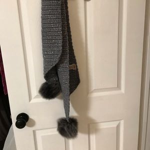 Wool winter scarf